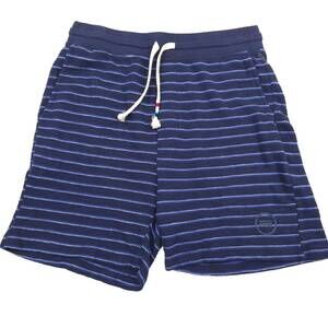 NEW SOL ANGELES men's capri stripe short in blue